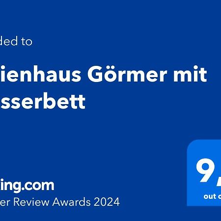 Ferienhaus Goermer Mit Wasserbett Schmolln  Екстер'єр фото